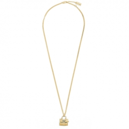 ◆당일◆25SS 토트백 펜던트 넥클리스 골드 2P3JNC001J45 970