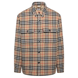 ◆당일◆24FW CALMORE 체크 셔츠 자켓 아카이브베이지 8043839