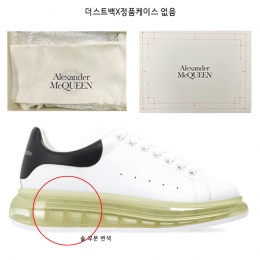 ◆하자◆여성 오버솔 에어 스니커즈 화이트/블랙 611698 WHX98 9061