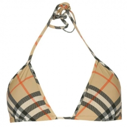 ◆당일◆24FW 체크 패턴 스윔 탑 샌드 8087604