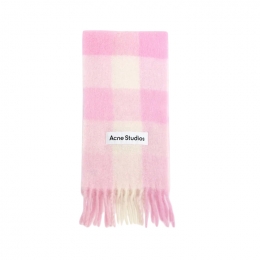 ◆당일◆25FW 시그니처 로고 패치 체크 머플러 멀티 CA0084 DTL