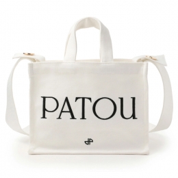 ◆당일◆24SS 로고 자수 토트&숄더백 화이트 AC0440076 001W