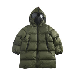 ◆키즈◆25FW 키즈 나일론 마이크로 립스탁 고글패딩 올리브 나이트 CK 796B T KJ5 322