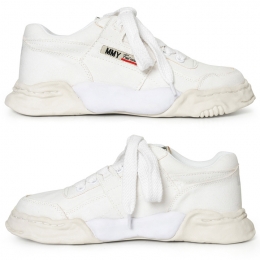 ◆당일◆23FW 파커 OG 솔 캔버스 스니커즈 화이트 A08FW704 WHITE