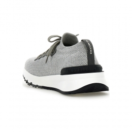 26SS 로고 탭 스니커즈 그레이 MZUPMBO252 CB308