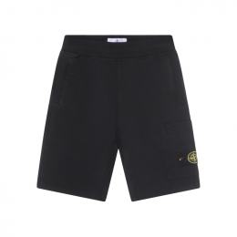 ◆키즈◆여성 와펜 패치 코튼 하프 팬츠 블랙 L1S16 6200006 S0040 V0029