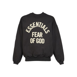 26SS 에센셜 캠퍼스 90s 기모 맨투맨 페이드블랙 192SP266591F FADED BLACK