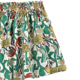 ◆키즈◆키즈 허벌리스트 올오버 우븐 스커트 멀티 B126AC078 199