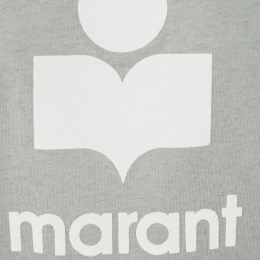 ◆당일◆26SS 모비 MOBY 벨벳 로고 맨투맨 라이트블루/에쿠르 SW0003FA A1M07E LUEC