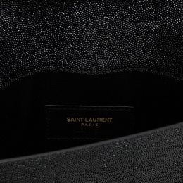 ◆당일◆25FW 금장 모노그램 엔벨로프 클러치백 블랙 565739 1GF0J 1000