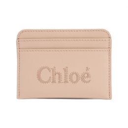 ◆당일◆25FW 로고 자수 카드지갑 시멘트핑크 CHC23SP868I10 6J5