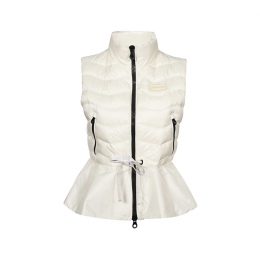 ◆당일◆25FW 사모나 SAMONA 웨이스트 드로스트링 패딩 조끼 베이지 VDDV10131K0001 BGL