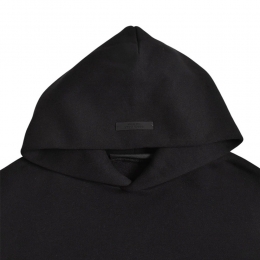◆당일◆24FW 에센셜 로고 기모 후드티 블랙 192HO246250F BLACK