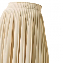 ◆당일◆24SS 키쿠 KIKU 롱 스커트 크림옐로우 2415771031 001