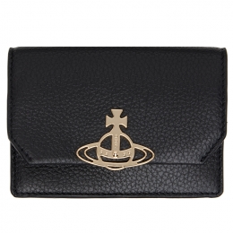 ◆당일◆24SS ORB 금장 로고 카드케이스 블랙 51040067U S000D N402