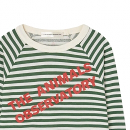 ◆키즈◆키즈 앤티터 롱슬리브 스트라이프 티셔츠 다크가든 S26010 043EV