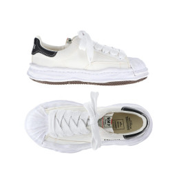 26SS 블레이키 BLAKEY 캔버스 로우탑 스니커즈 화이트 A08FW735 WHITE