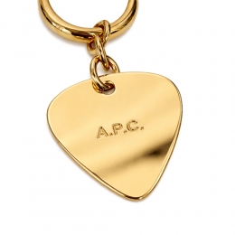 26SS 로고 하트 키링 골드 MEAEC F66087 RAA
