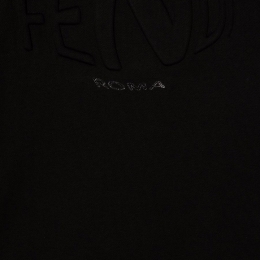 ◆키즈◆21FW 키즈 자수 로고 스웨터 셔츠 맨투맨 블랙 JUH033 5V0 F0GME