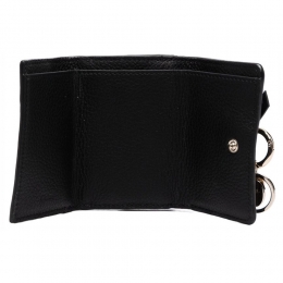 ◆당일◆25FW 알파벳 미니 코인 반지갑 블랙 CHC21WP946F57 001