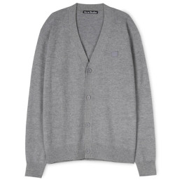 ◆당일◆24SS 페이스 패치 울 가디건 멜란지그레이 C60038 990