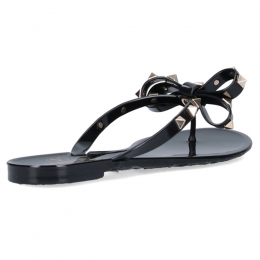 ◆당일◆25FW 골드 락스터드 플립플랍 블랙 7W2S0552 PVS 0NO