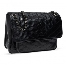 ◆당일◆25SS 니키 NIKI 미디움 숄더&크로스백 블랙 633158 0EN04 1000