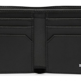 ◆당일◆24SS 베비에 BEVYE 스트라이프 로고 패치 반지갑 블랙 6224357