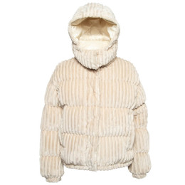 ◆당일◆24FW DAOS 로고 패치 코듀로이 패딩자켓 크림 1A001 40 89AOK 20N