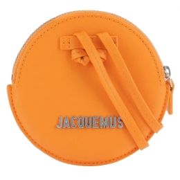 ◆당일◆25FW 메탈 로고 라운드 미니 크로스백 오렌지 213SL01 213 307740