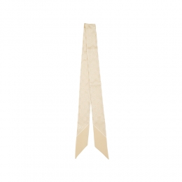 26SS GG 프린트 실크 넥보우 베이지 812250 3G001 9078