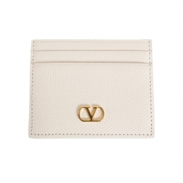 ◆당일◆25FW V로고 시그니처 카드지갑 아이보리 7W2P0AJ7 SNP I16