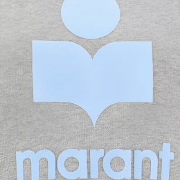 ◆당일◆26SS 모비 MOBY 벨벳 로고 맨투맨 그레이/아이스블루 SW0003FA A1M07E GYIB