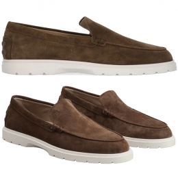 ◆당일◆25FW 페블탭 스웨이드 로퍼 브라운 XXM59K00040 RE0 S818