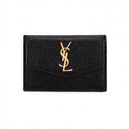 ◆당일◆26SS 금장 모노그램 코인 카드지갑 블랙 582305 1GF0J 1000