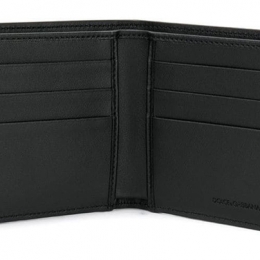 ◆당일◆22FW 로고 프린트 반지갑 블랙 BP1321 AZ607 80999