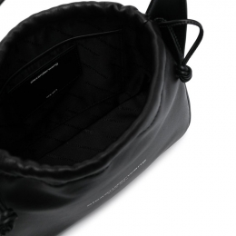 ◆당일◆22SS 라이언 드로스트링 스몰 토트백 블랙 20121R13L 001