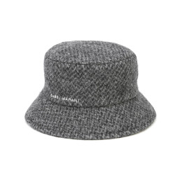 ◆15주년◆로고 울 버킷햇 차콜 CU0035 21A027A 02AN