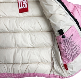 ◆키즈◆여성 나일론 마이크로 립스탁 고글패딩 핑크 JK 794B T KJ5 46