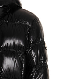 ◆당일◆24FW 파블로프 PABLOF 로고 패치 후드 패딩 자켓 블랙 1C000 31 5963V 999