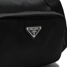 ◆당일◆26SS 삼각 로고 미디엄 나일론 숄더백 블랙 2VH192 2DMG F0002