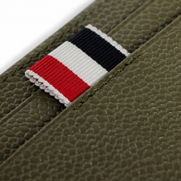 ◆당일◆26SS 페일그레인 삼선 라이닝 카드지갑 다크그린 MAW020L 00198 320