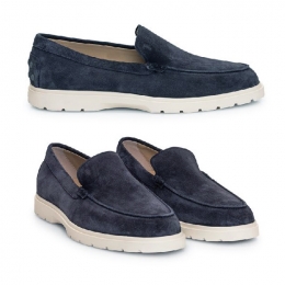 ◆당일◆25FW T 로고 슬립온 로퍼 네이비 XXM59K00040 M8W U801