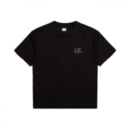 ◆당일◆26SS 베이직 로고 프린팅 반팔 티셔츠 블랙 20CMTS086A 005100W 999