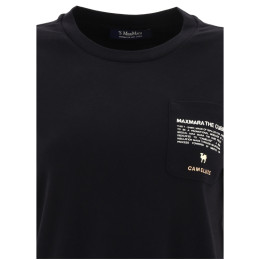 ◆당일◆24SS 삭 SAX 로고 자수 포켓 티셔츠 블랙 2419971021 019