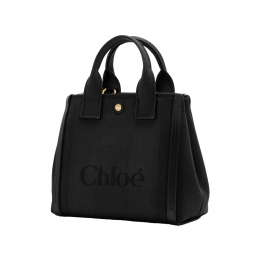 26SS 스몰 캐리 캔버스 토트백 블랙 CHC25SS911O65 001