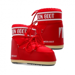 ◆당일◆25FW 아이콘 로우 나일론 부츠 레드 80D1409340 D001
