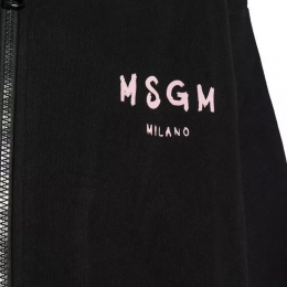 ◆키즈◆키즈 플리스 후드집업 블랙/핑크 S6MSJUZH065 11088