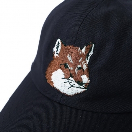 ◆당일◆25SS 빅 폭스 헤드 자수 캡모자 네이비 HU06118WW0007 P480