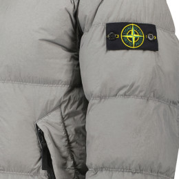 ◆당일◆25FW 와펜 가먼트다이 크링클랩스 후드 패딩자켓 그레이 K2S15 4100012 S0A23 V006B
